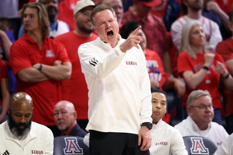 Bill Self ejected from Kansas basketball’s game at Arizona State